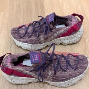 Purple/Fuchsia Nike Space Hippie 04 Sneakers Size 9